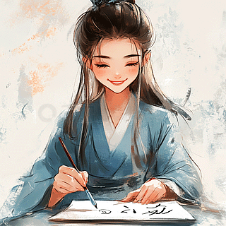 正确的坐姿与执笔方法