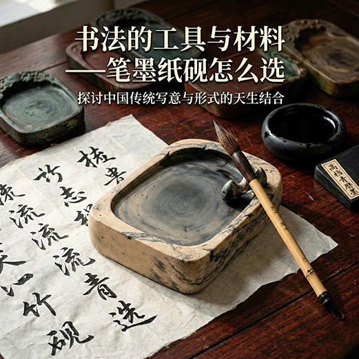 书法的工具与材料——笔墨纸砚怎么选